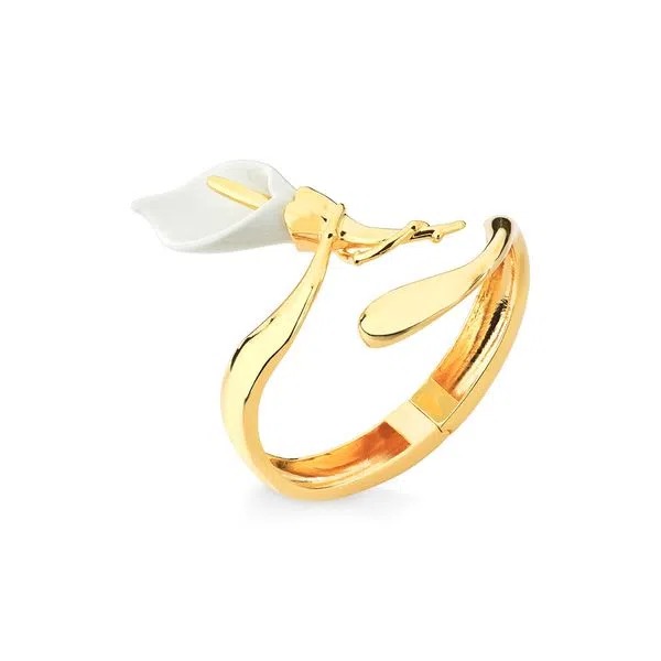 PU MD BRACELETE CALLA/RES BRANCA MD2033