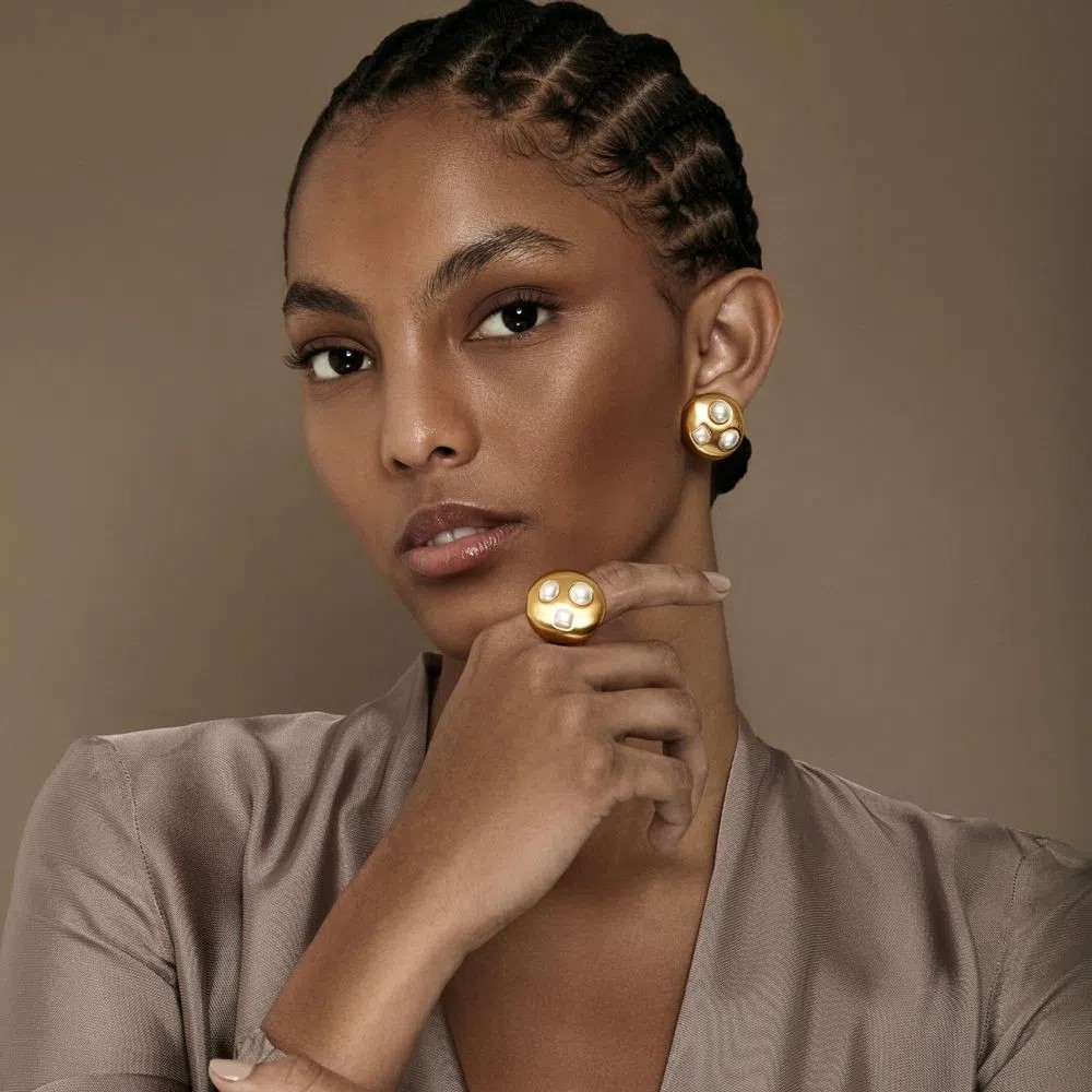 BR BF RELIQ DOURADO - PEROLA BRANCA BR01060077DO - Imagem 2