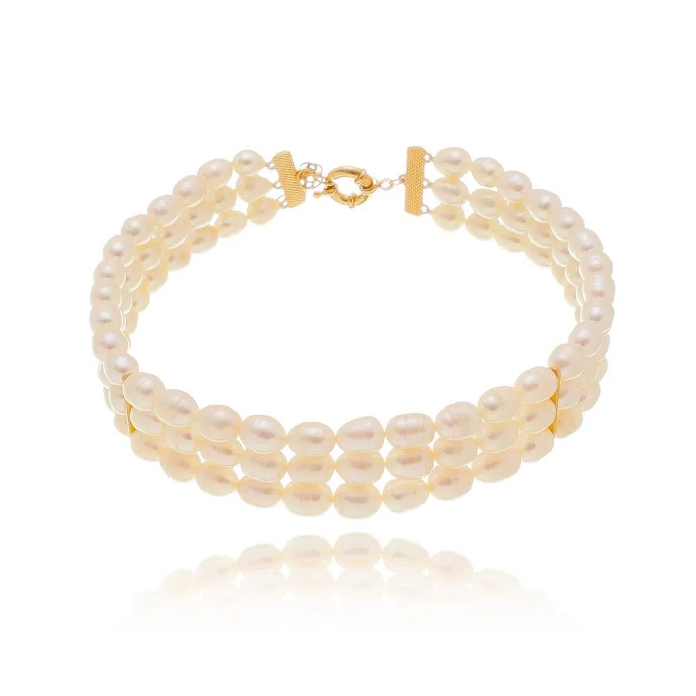 CO BF CHOKER TRES VIAS DE PEROLAS CO06010075