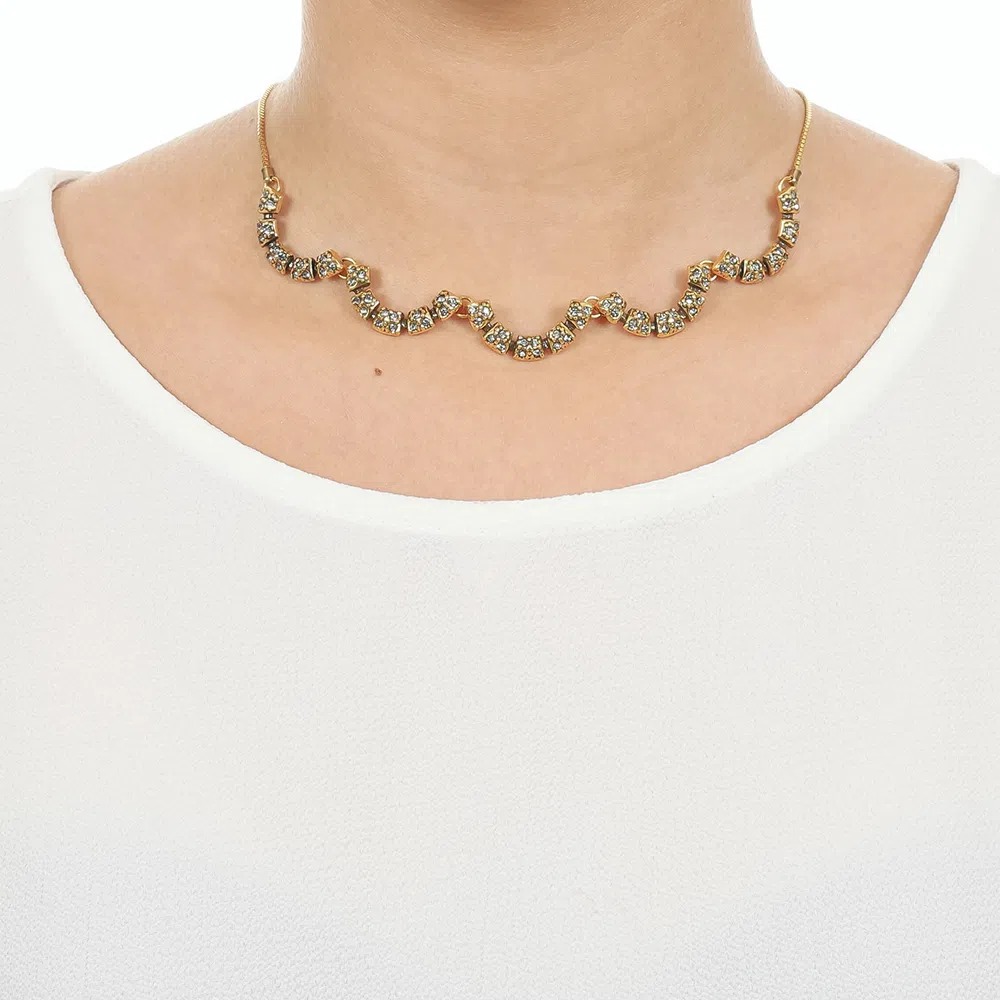 CO EG CHOKER DELICADO SAIPH OURO 32892 - Imagem 2