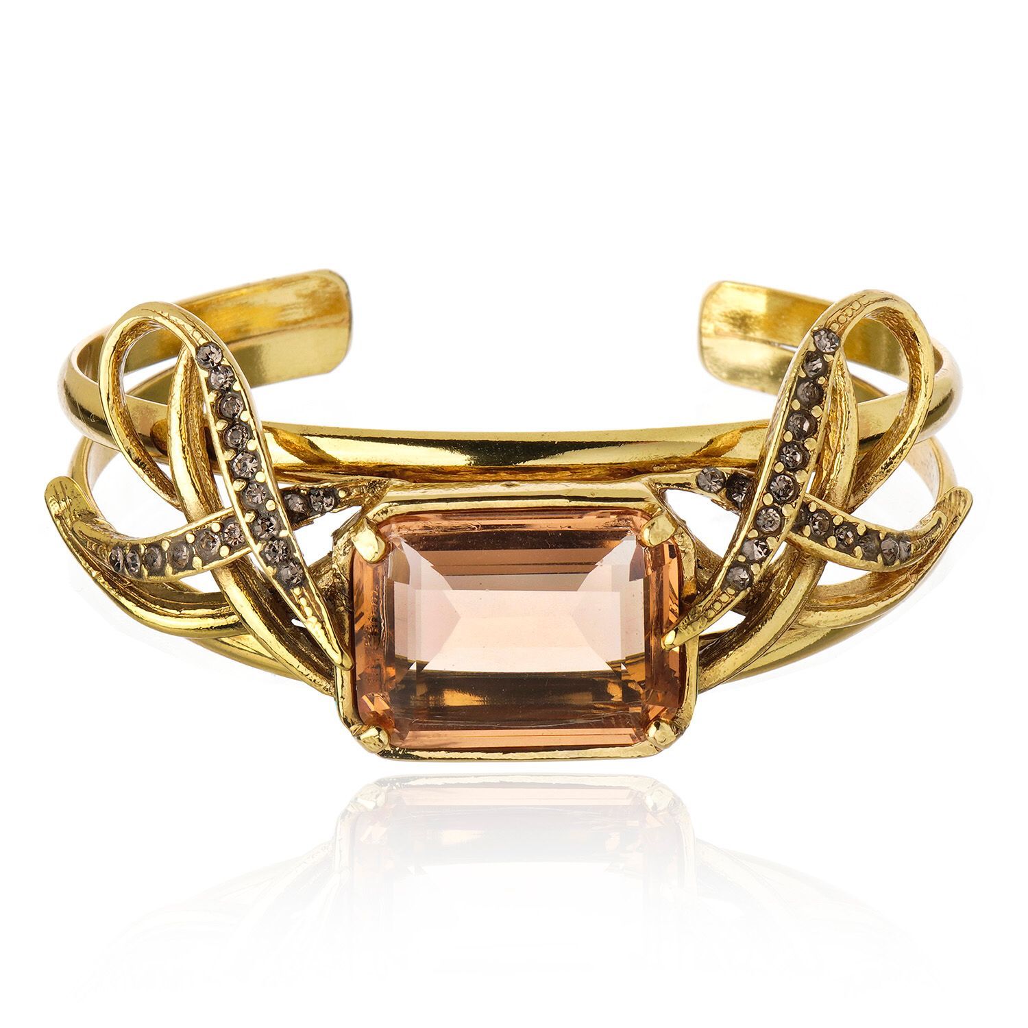 PU CA BRACELETE BANHO OURO VELHO 8922A