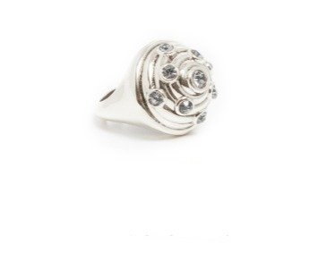 AN MC CICLOS PRATA STRASS ARO 18 9408