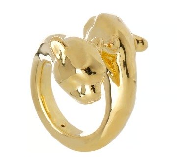 AN NG MINI LEOPARDO DUPLO DOURADO - 16733BL601