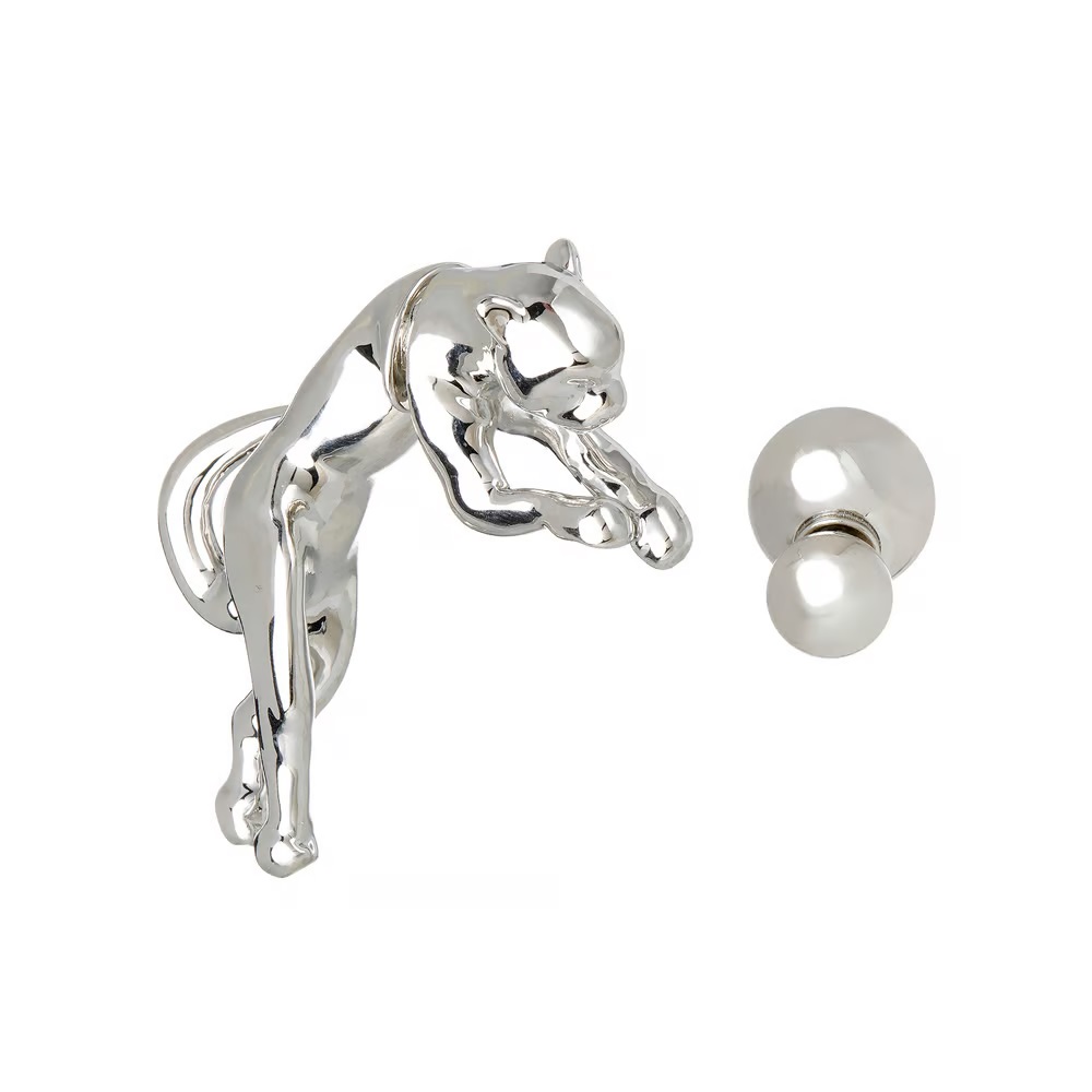 BR NG LADO MINI LEOPARDO REMOVIVEL PRATA 167410CU01