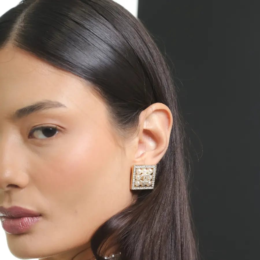 BR GR QUADRADO PEROLA CHANEL - 6838