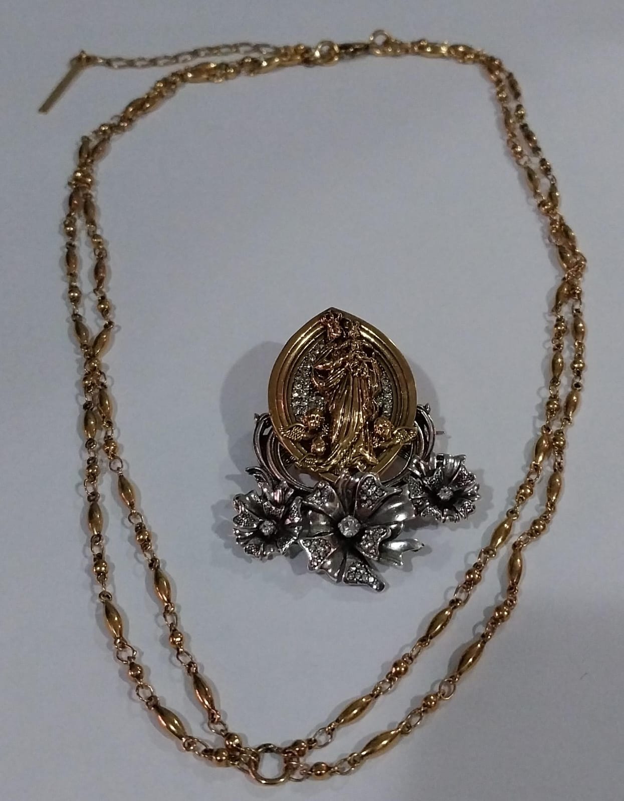 CO M COLAR/BROCHE NAZARE MAJESTOSA - 50588017TU