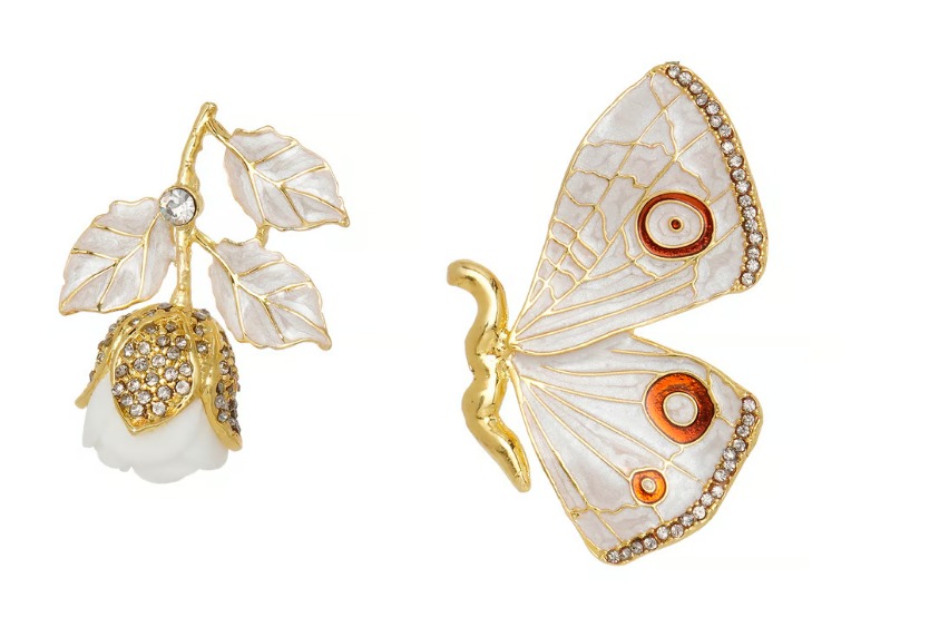 BR NG LADO EAR CUFF BORBOLETA - 15689