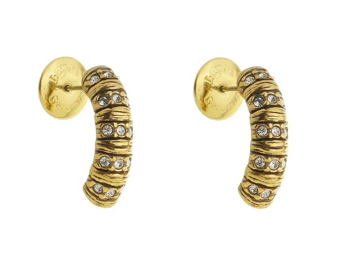 BR EG ARGOLA STRASS NUANCE OURO - 34483