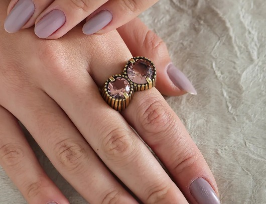 AN EG DESIGN PEACH OURO - 34493
