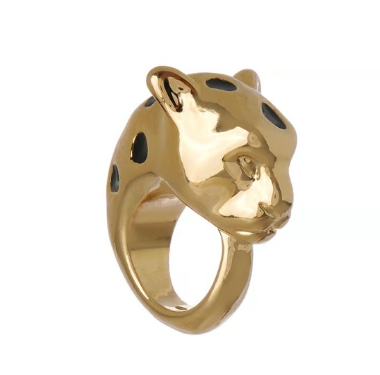 AN NG LEOPARDO SMALL SPOT DOURADO PRETO 20 163881IE06