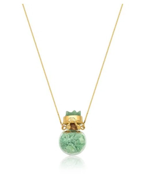 CO MD FELICIDADE QTZ/VERDE- MD1534FO81