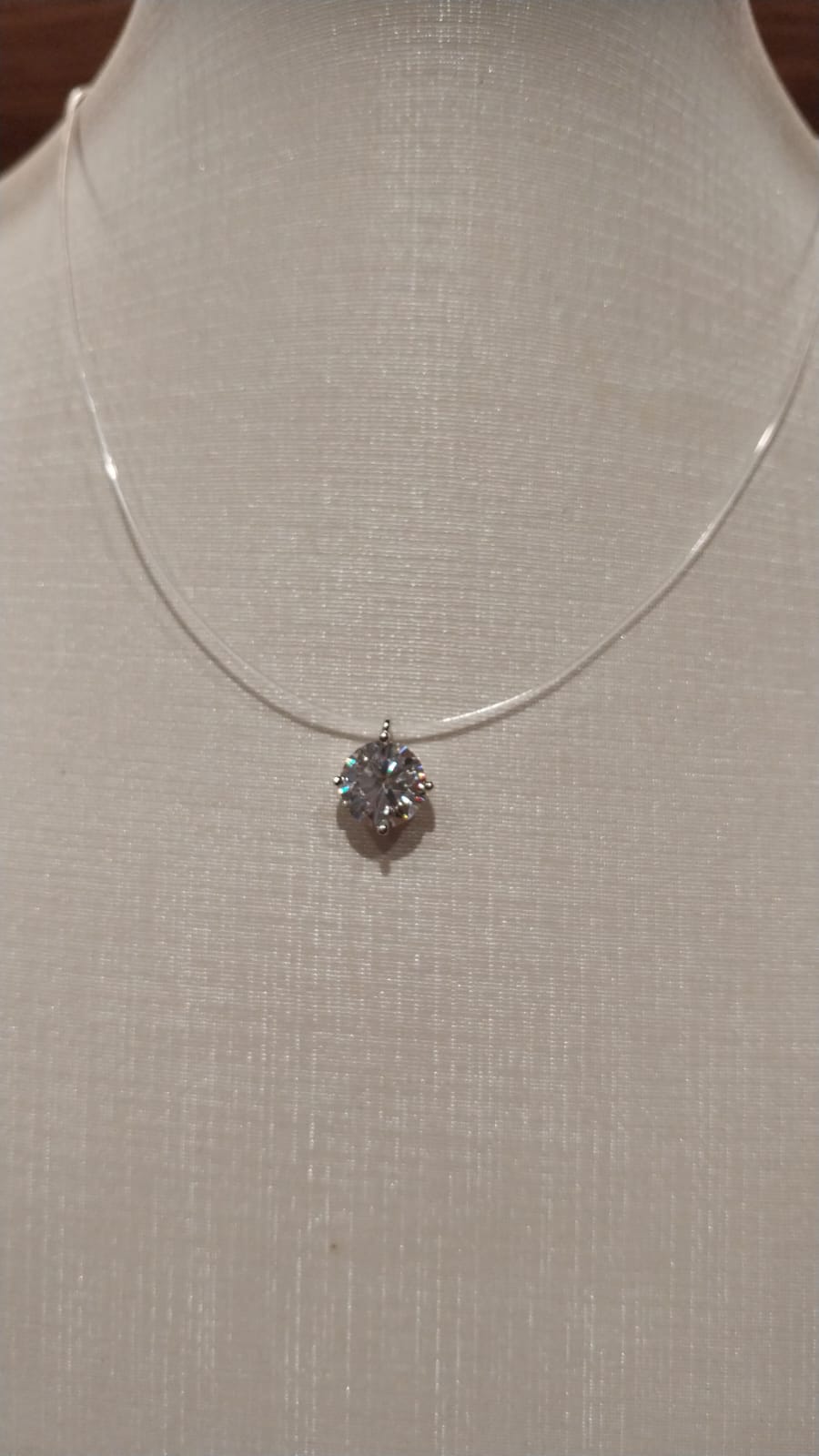 CO Z PT PONTO LUZ SILI MOISSANITE 8MM 30231111601535