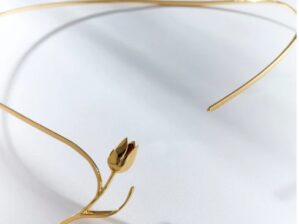 CO AP CHOKER TULIPA DOURADO- 13867