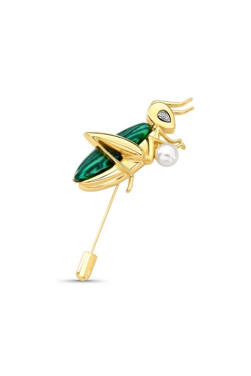 BROCHE MD ESPERANÇA DRU MET - MALAQ PERO MD2591